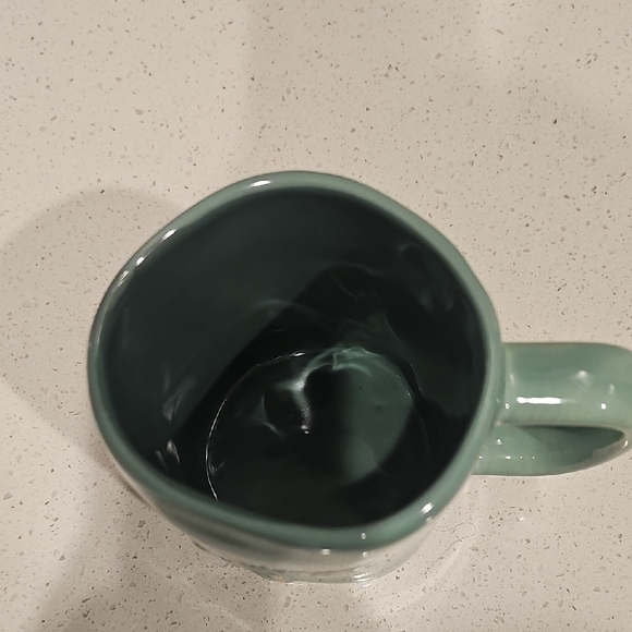 Rae Dunn Harvest Blessings Teal Mug - Picture 2 of 3